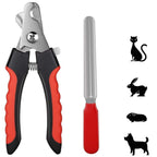Professional Beauty Tool Pet Dog Puppy Cats Claw Nail Clipper Cutter + File Set
