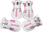 Visland Cat and Dog Shoes Breathable Soft For Hot Pavement -Cat and Dog Shoes With Adjustable Straps,Anti-Slip And Prevent Dog Paw Burns, Suitable For Small Medium Dogs