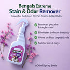 Bengals Extreme Stain & Odor Remover 500ml