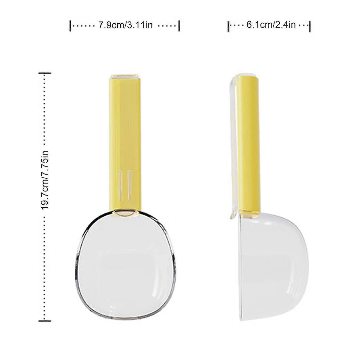 Cats Dog Feeding Spoon Rice Measuring Cup Digging Noodles Spoon Snacks