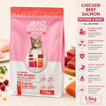 DiYouke Chicken Beef Salmon Formula Cat Food (1.5kg) – Mother & Baby