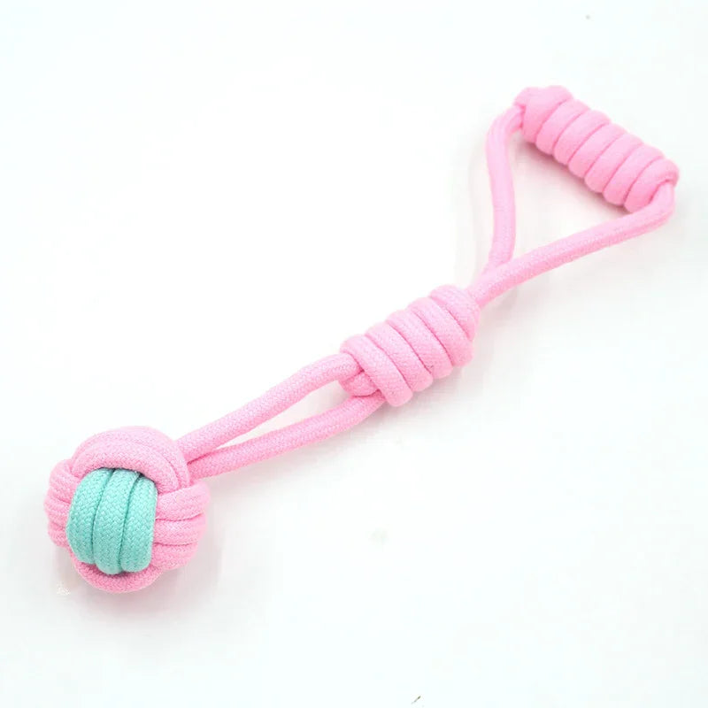 Rope Dog Toys Good Quality Fashionable Interactive Dog Chew Toy Random Color 1 Pcs