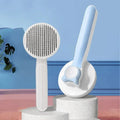 Dogs and Cats Pet Grooming Tool Dog Hair Cleaner Brush Comb Shedding Trimming Self Grooming Brush