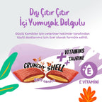 Jungle Crunch Dry Cat Treat Strong Bones with Chicken & Cheese (60gm)