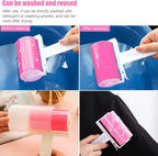 Washable Reusable Lint Roller for Removing Fluff Cat Hair Dog Hair from Clothes