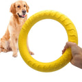 Natural Rubber Ring Dog Chew Toy, Floating Dog Ring Toy for Outdoor Fitness Floating Pull Toy