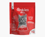 Oskies Kitten Dry Cat Food Chicken 1KG