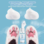 Pet Paw Cleaning Foam - Waterless Shampoo,150ml Paw Cleaner with Soft Silicone Brush, No-Rinse Shampoo for Pets and Dogs Foccar