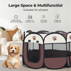 Portable Pet Tent Folding Outdoor/Indoor Dog Cat House 