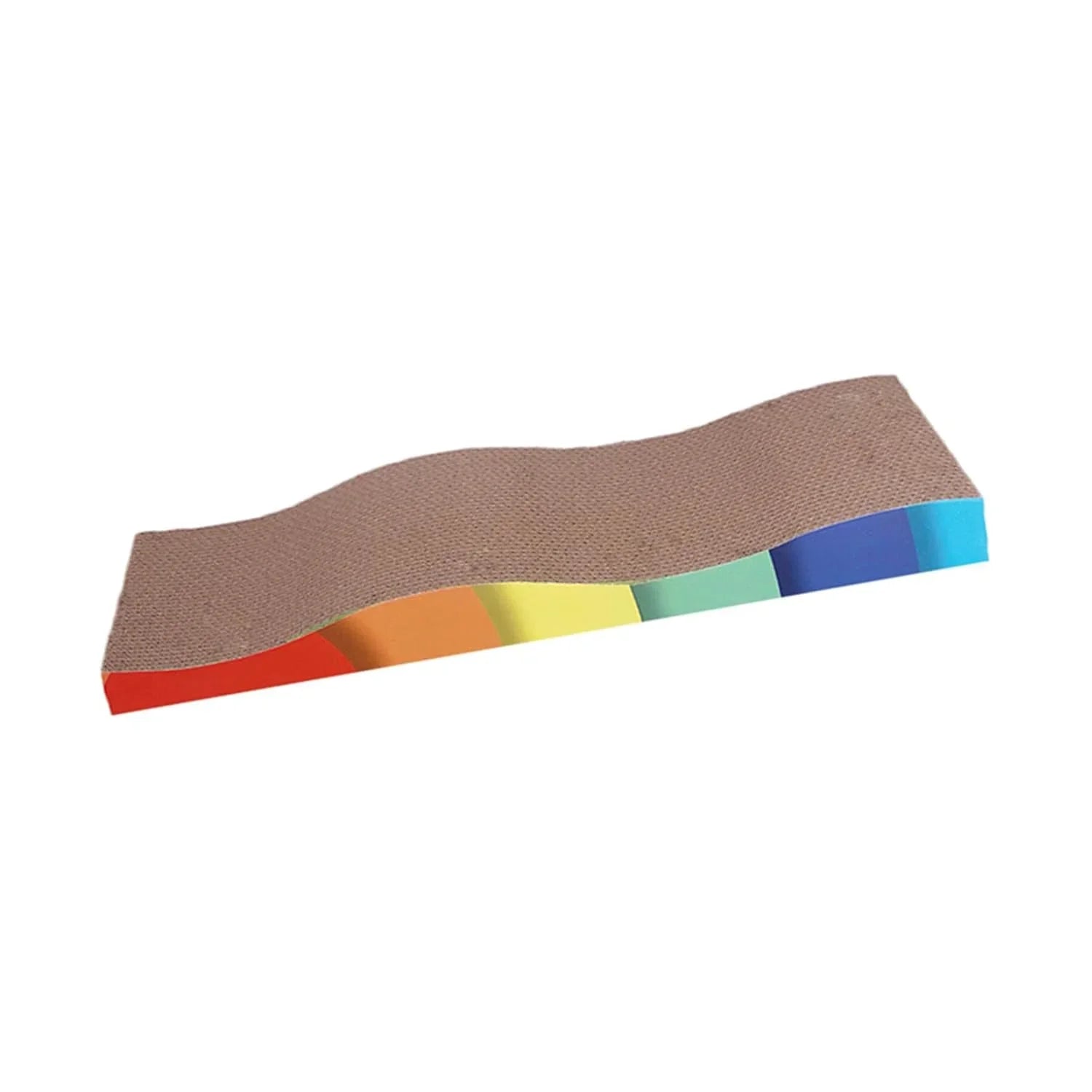 Cat Scratcher Board Durable Scratch Board for Cats & Kittens | Eco-Friendly, Non-Toxic Material Wavy Surface