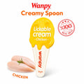 Wanpy Lickable Creamy Spoon Cat Treat Chicken 16gm 1pcs