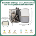 Portable & Durable Spacious Backpack with Transparent Window Carrier Backpack With Inner Safety Leash Cat Bag