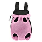 Pet Backpack Adjustable Straps Pet Front Cat Dog Mesh Backpack Pet Shoulders Bag
