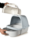 Fully enclosed deodorant, odorless, easy to wear, large cat toilet, litter box, large cat toilet, cat toilet, cat litter tray, litter box