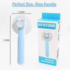 Dogs and Cats Pet Grooming Tool Dog Hair Cleaner Brush Comb Shedding Trimming Self Grooming Brush
