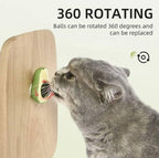 Avocado Catnip Wall Ball Cat Toys Catnip Edible Licking Balls Snack Healthy Rotatable Treats Toys Kitten Supplies Teeth Cleaning - Hello Pets BD