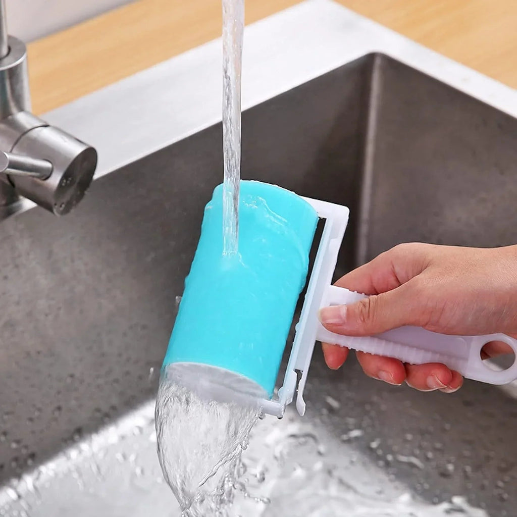 Washable Reusable Lint Roller for Removing Fluff Cat Hair Dog Hair from Clothes