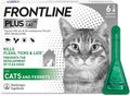 FRONTLINE Plus Spot On for Cats - Flea and Tick Protection- 1 Pipette
