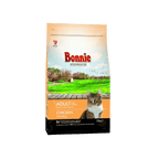 Bonnie Super Premium Adult Cat Food with Chicken, 1.5kg bag for healthy feline nutrition