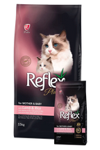 Reflex Plus Mother & Baby Adult Dry Cat Food with Lamb & Rice 1.5kg