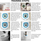 Best Plastic Cat Toilet Trainning Kit Tool Pet Cat Toilet Seat Trainer Urinal Seat Pad Mat Conserve Litter Pet