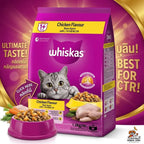 Whiskas Adult Dry Cat Food Chicken Flavour 1.2kg